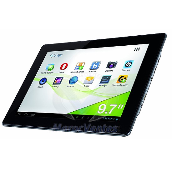 Tablette - Android 4.0 - 16 Go - 9.7" TFT ( 1024 x 768 ) SLIDEPADNGT9716DC