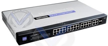 Switch 24 ports 10/100 et 4 ports Gigabit Stackable 2 SFPs SLM224G4S-G5