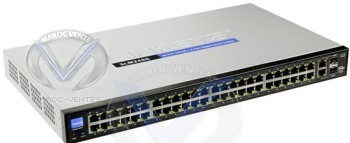 Switch 48 ports 10/100 + 2-port Gigabit 2 combo SFPs SLM248G-G5