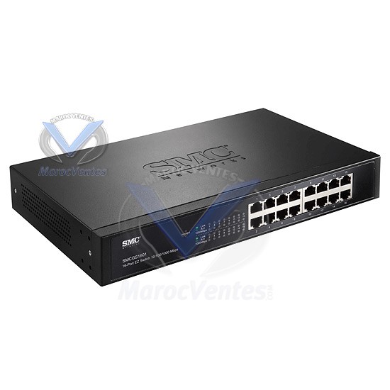 16 Ports 10/100/1000 Unmanaged Switch, fan-less design,rack--16 Ports 10/100/1000 Unmanaged Switch, fan-less design,rack-