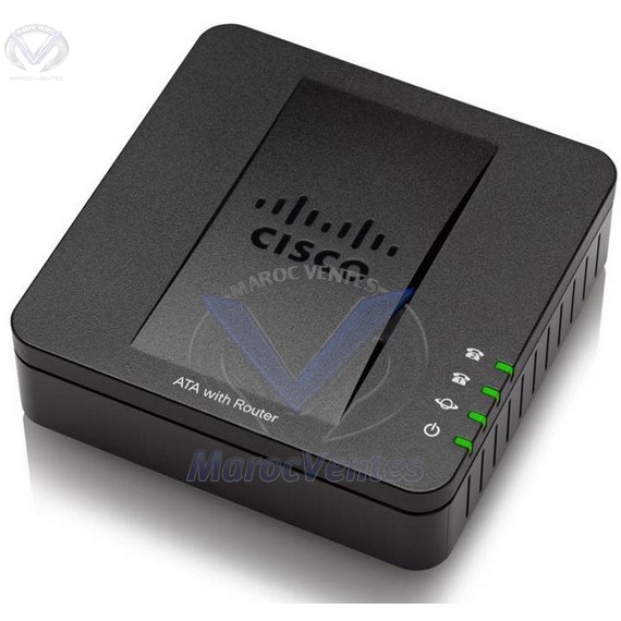 Routeur avec deux ports analogiques pour téléphone IP SPA122