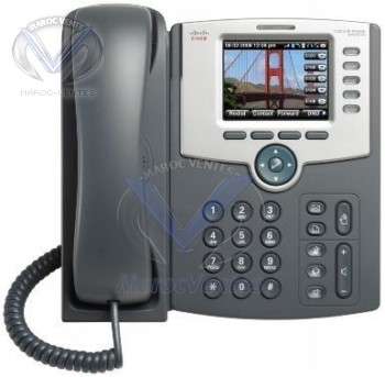 Téléphone IP 5 Lignes affichage couleur PoE 802.11g