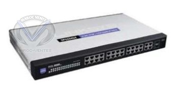 Switch 24 ports 10/100 et 4 ports Gigabit SP