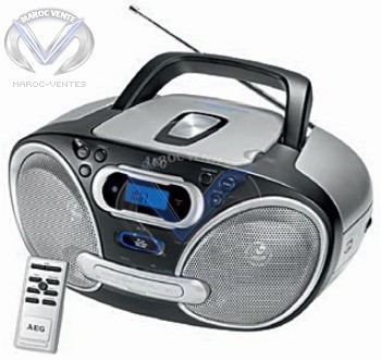 Radio Cassettes avec lecteur MP3 et lecteur CD SR 4322 CD
