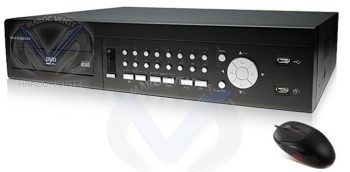 DVR 16CH BNC VGA & AUDIO COMPRESSION H.264 SR-9016BV