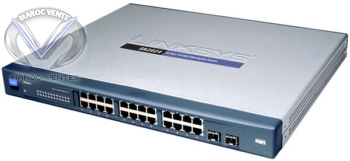 Switch Gigabit 24 ports 10/100/1000 + 2 ports Mini-GBIC