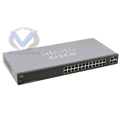 SF 102-24 24-Port 10/100 Switch with Gigabit Uplinks