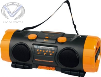 Mini chaîne Boomblaster 400 watts avec port USB et lecteur de carte