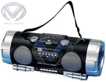 Mini chaîne Boomblaster 400 watts - Noir SRR 4317 CD/MP3 black