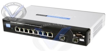 Switch Ethernet 8 ports 10/100/1000 avec WebView avec PoE SRW2008MP