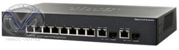 Switch SG300-10P - Commutateur série 300 8 ports