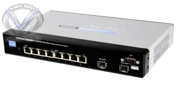 Switch Ethernet 8 ports 10/100/1000 avec WebView avec PoE