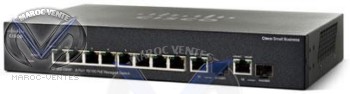Switch SF302-08MP - Commutateur série 300 avec 8 ports SRW208MP-K9