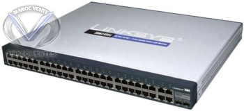 Switch 48 ports Ethernet 10/100 + 4 ports Gigabit avec WebView et PoE