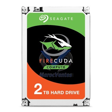 Disque Dur FireCuda 2TB Hybrid Festplatte SSHD 3.5" 64 MB Cache