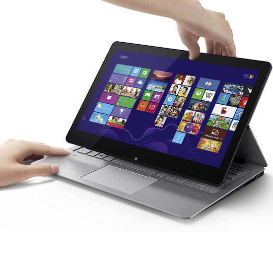 PC Reconditionné VAIO Multiflip Convertible Tablet Ultrabook -i7-4500U Ecran Tactile 14"