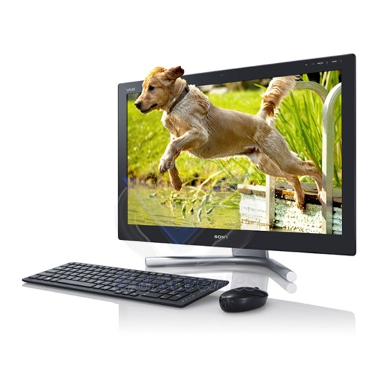 Ordinateur de bureau AiO Intel Core I7 2 To 8192 Mo Windows 8 Noir SVL2412Z1E