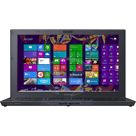 Ultrabook  Core i7 4500U / 1.8 GHz  Windows 8 Pro 64 bits  8 Go RAM  13.3"  Full HD  Noir SVP1321D4EBI
