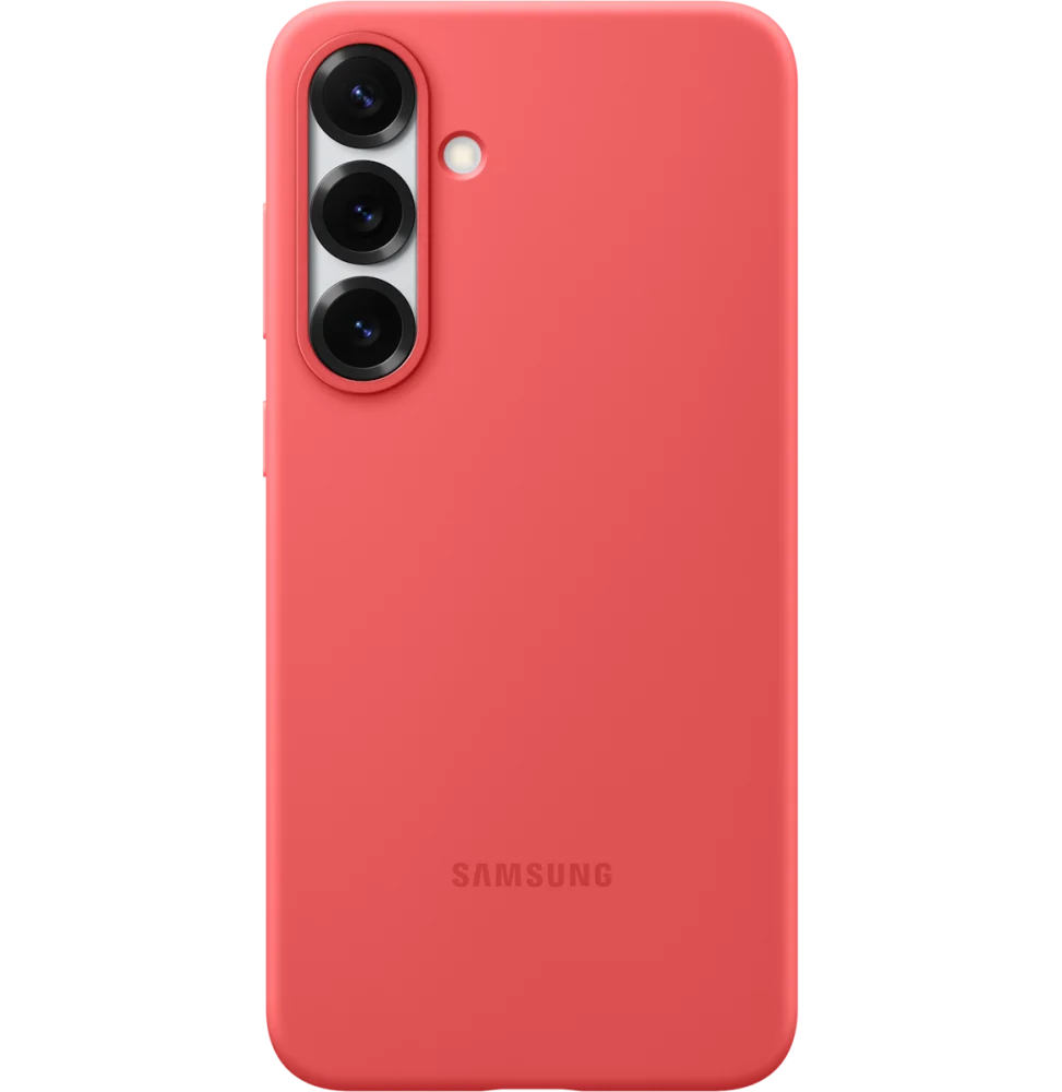 Pochette Cover Silicone Case for Galaxy S25+ Rouge EF-PS936CREGWW