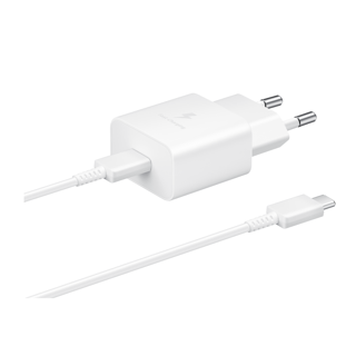 Chargeur mural 15W USB-C avec câble USB-C blanc EP-T1510XWEGWW