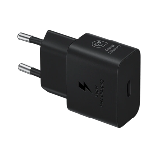 SAMSUNG 25W Wall charger C-to-C Adapter Only, no cable  Black EP-T2510NBEGWW