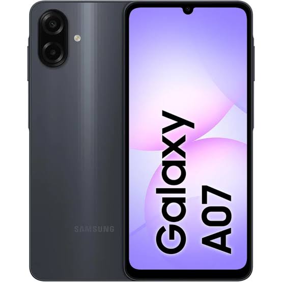 SAMSUNG Smartphone  A07 6,7" Dual-SIM 4 GB + 128 GB Black