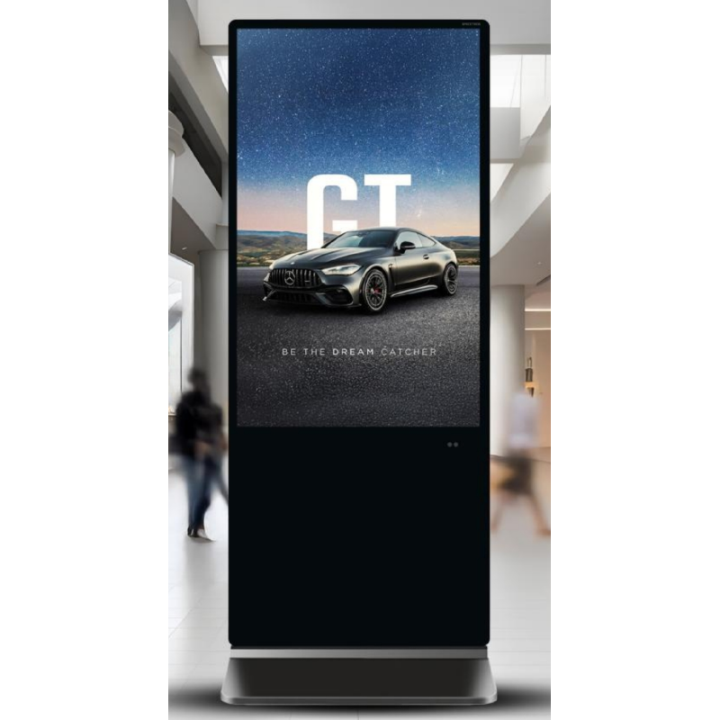Borne d’affichage numérique interactif 55 pouces Tout-En-Un 24h/24 et 7j/7 NON TACTILE