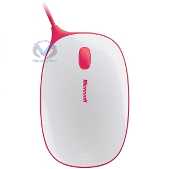 Express Mouse Mac/Win USB EN/FR/EL/IW/IT/PT/ES White/Red