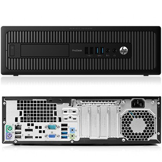 HP 600G2 SFF i3-6100 4GB 500GB DVDRW W10dgW7p64 3y