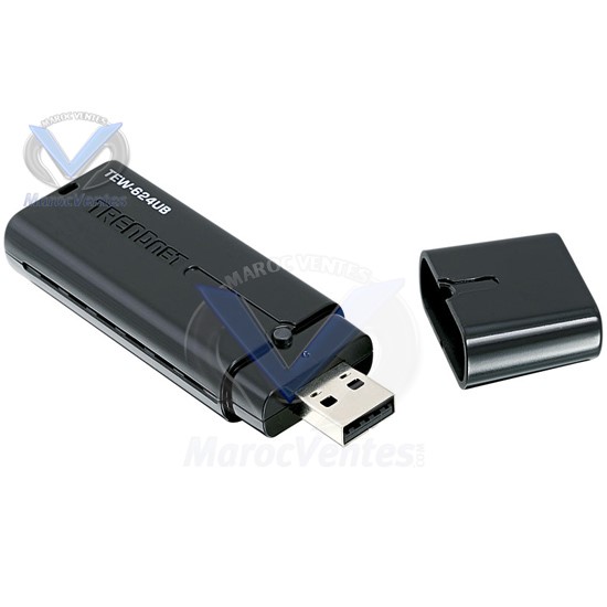 Adaptateur Wireless 300Mbits N avec Port USB TEW-624UB
