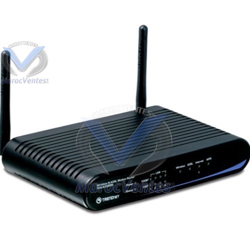 Routeur ADSL 2/2+300Mbps+Switch 4 ports 10/100 TEW-635BRM