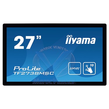 Ecran Tactile MultiTouch ProLite LED 27"