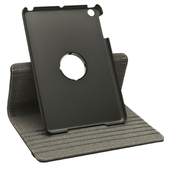 Etuis Noir VersaVuTM 360° Rotating pour le iPad Mini