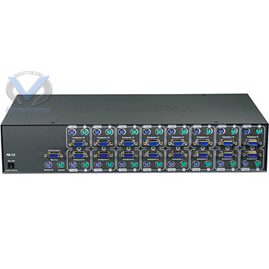 Swich KVM 16 Ports PS2 19"