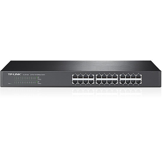 Switch 24 Ports 10/100 Rackable 19''