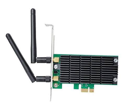 TP-LINK Adaptateur WiFi bi- bande AC 1200 Mbps PCI Express Archer T4E