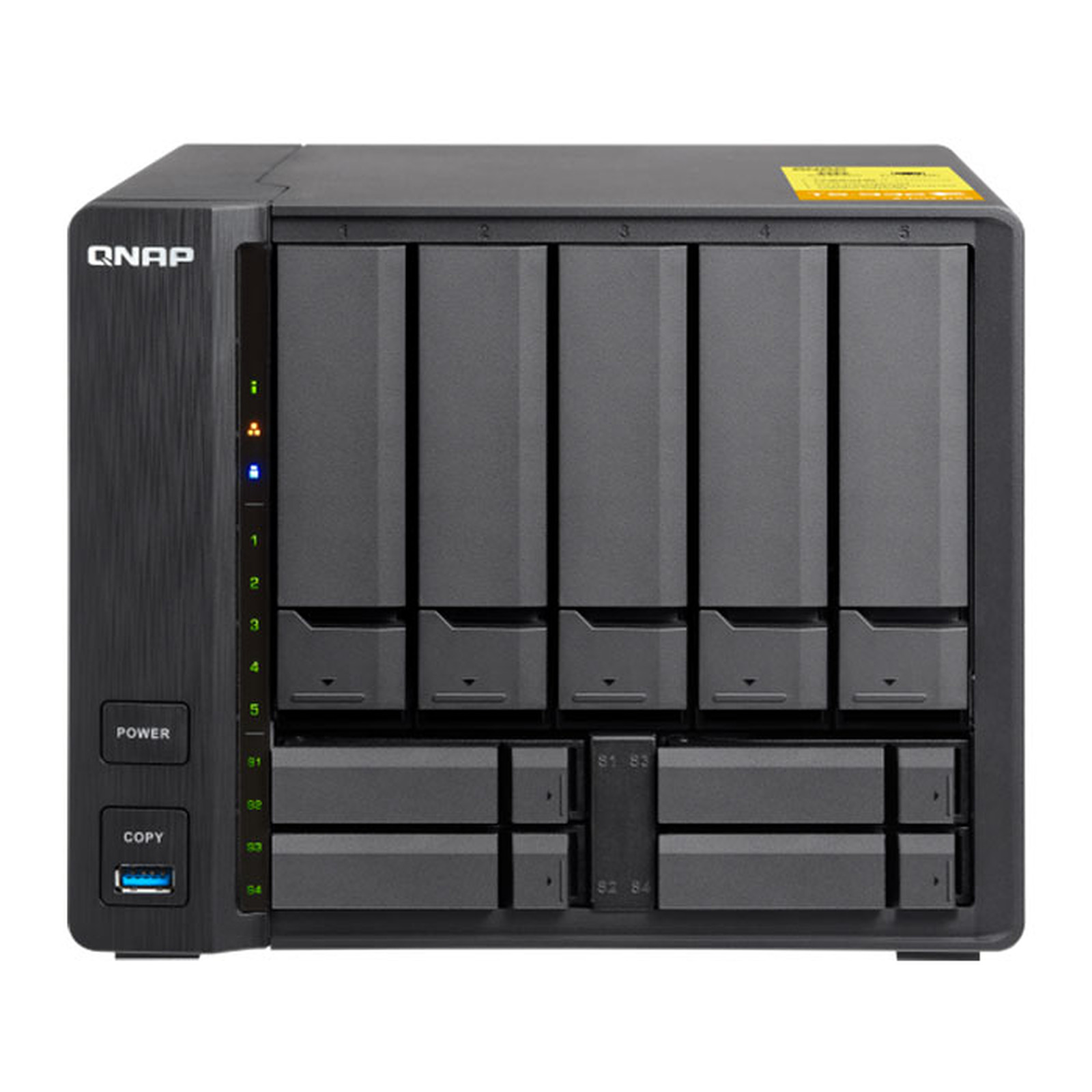 Serveur NAS à 9 baies ARM Cortex-A57 Alpine AL-324 (Quad-Core 1.7 GHz)