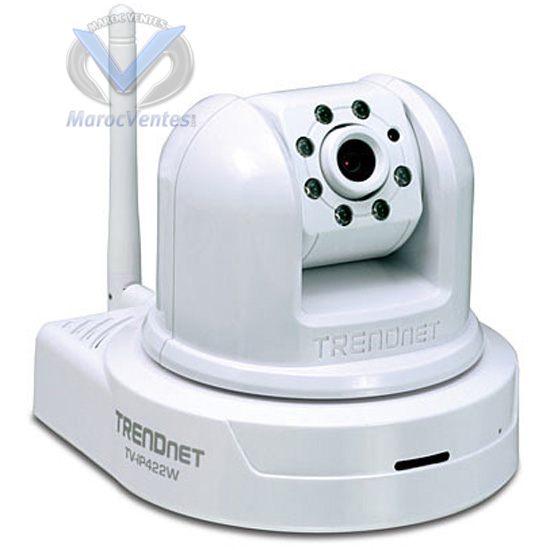 Internet caméra WIFI orientable 330°H et 105°V avec zoom numérique jour & nuit