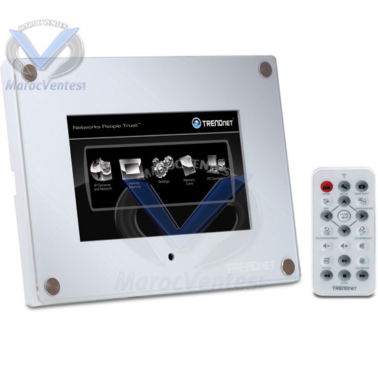 Moniteur WIFI 7" pour 4 caméra avec mémoire pour photo et music TV-M7