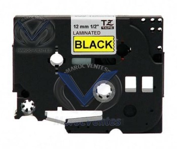 Brother Ruban Noir/Jaune