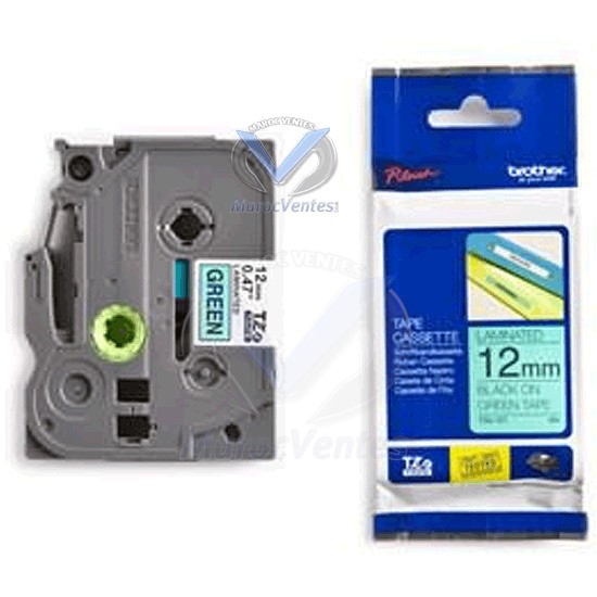 Brother Ruban Rouge/Trans 12mm-Brother Ruban Rouge/Trans 12mm