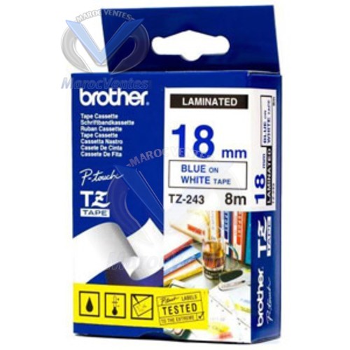 Lamine 8m, 18mm Bleu/Blanc-Lamine 8m, 18mm Bleu/Blanc