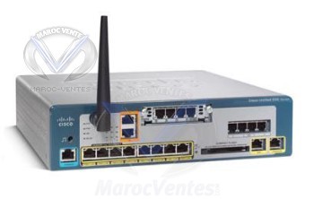 Passerelle VoIP 520 pour 8 utilisateurs (RNIS BRI) UC520-8U-2BRI-K9