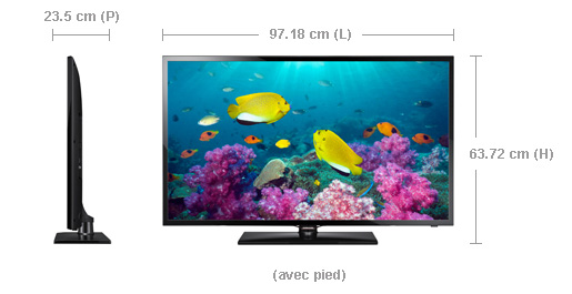 SAMSUNG TV SLIM FULL HD LED 42POUCES USB 2.0 HDMIx2
