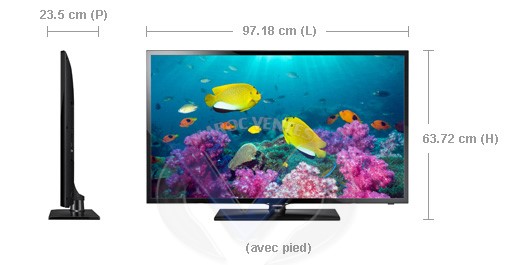 SAMSUNG TV SLIM FULL HD LED 42POUCES USB 2.0 HDMIx2 UE42F5070SSXTK