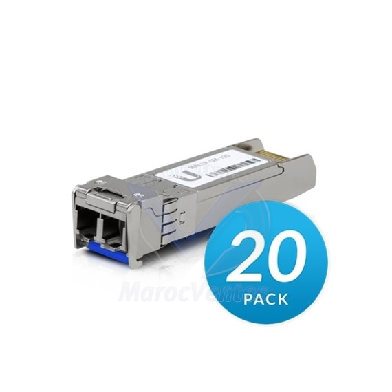 Module fibre monomode SFP + SR 10 Gbit/s 20 Pack UF-SM-10G-20