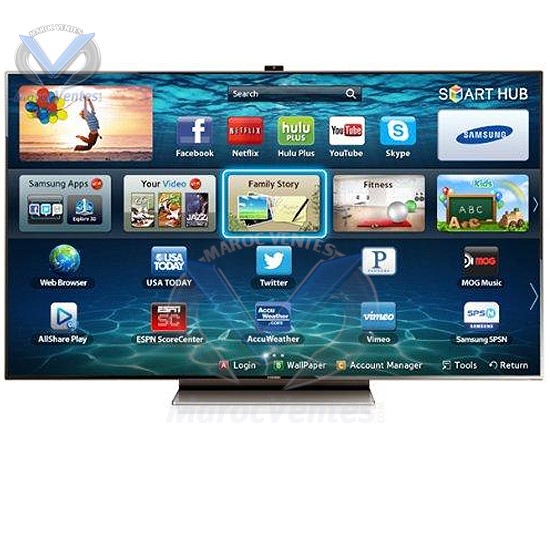 Téléviseur DEL de 75 po et de série 9000 UN75ES9000FXZA