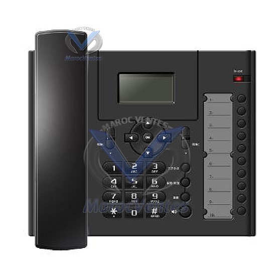 Téléphone IP   Standard avec POE + 2 comptes SIP US102