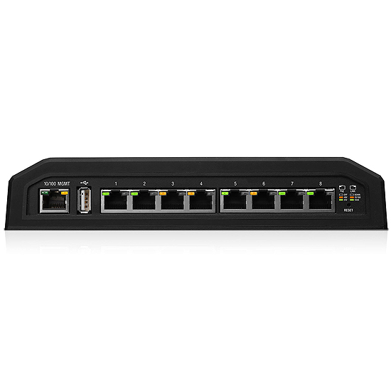 EdgeSwitch Manageable 8 Ports 10/100/1000 PoE+