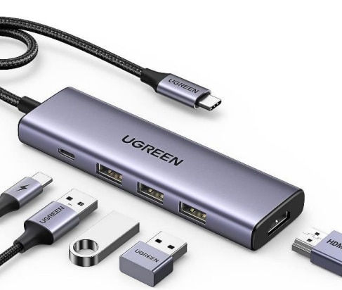 Station d'accueil USB-C 5 en 1